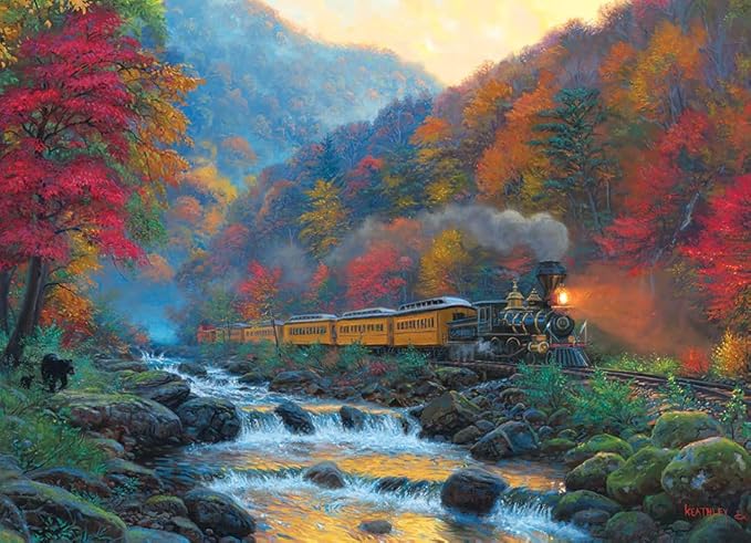 Cobble Hill - Smokey Train 1000pcs, compact