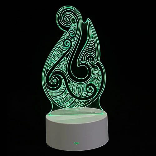 Fish hook night light