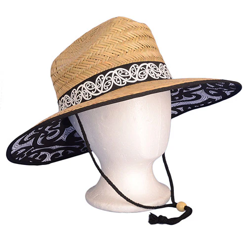 Lifeguard Hat Māori Pattern