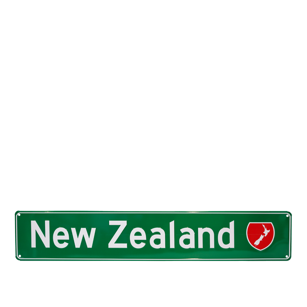 New Zealand street sign