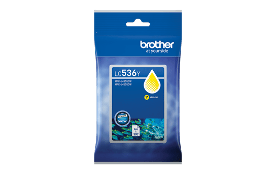 Brother LC536Y Yellow Cartridge