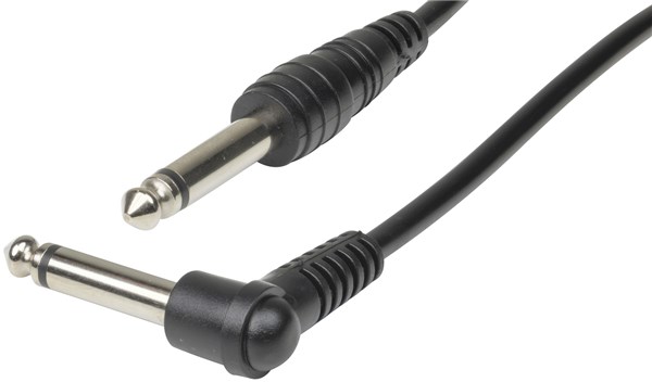 LEAD AUDIO 6.5MM MON PLG-PLG R/A CURL 6M