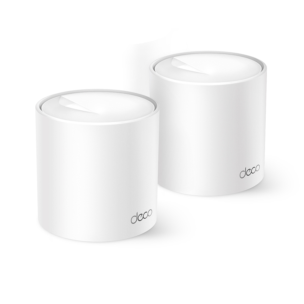 TP-Link Deco X10 Dual-Band AX1500 WiFi 6 Whole-Home Mesh System - 2 Pack