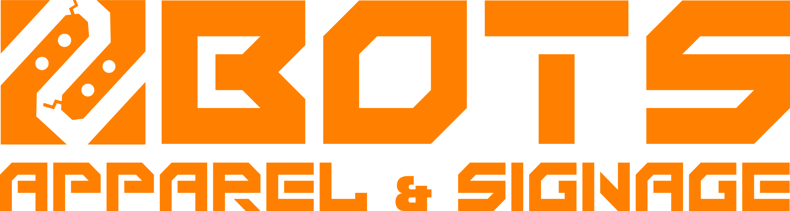 2BOTS Apparel & Signage Logo