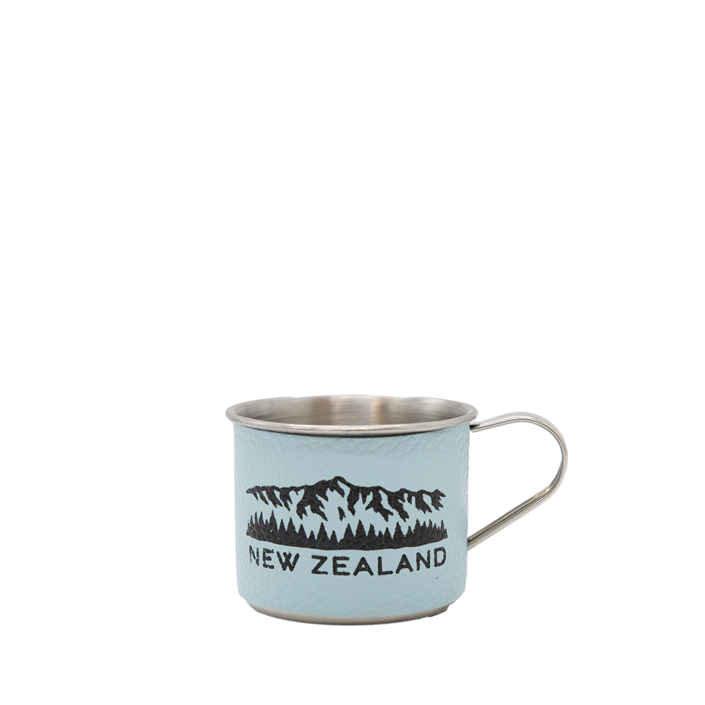 Metal Shotglass Blue