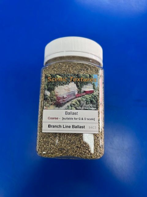 Scenic Textures Ballast Coarse Branch Line Ballast B4C3