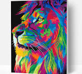 Lion Diamond Art