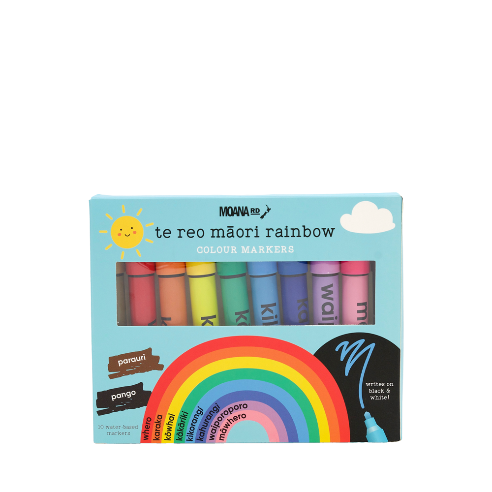 Te Reo Maori Rainbow Markers