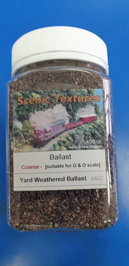 Scenic Textures Ballast Coarse Branch Line Ballast B4C2