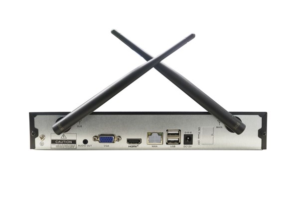 Concord 10 Channel WiFi NVR Kit with 4 x 5MP Bullet Cameras IP66 V4