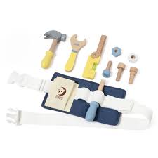 Classic World Tool Belt - Blue / White