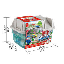 Hape City Train Bucket Set