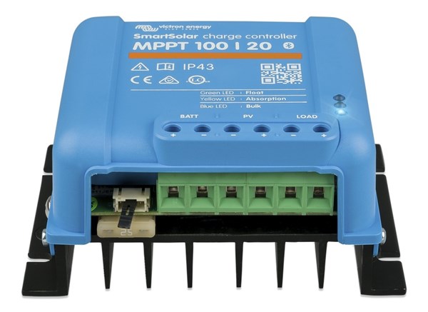 Victron SmartSolar Charge Controllers MPPT 100/20 - 12/24/48V 20A with load output and Bluetooth