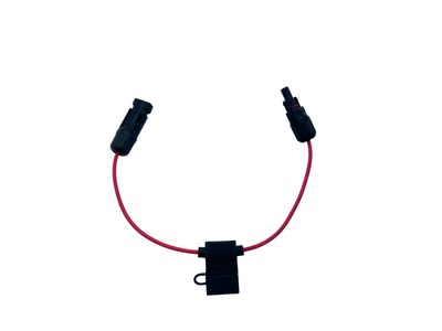 300mm Fused PV Power Cable with MC4 Male to Female
