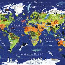 Crocodile Creek World Animals Puzzle + Poster