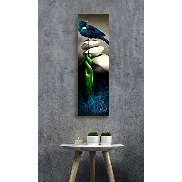 Glass Art Print Winter Song- GAD003