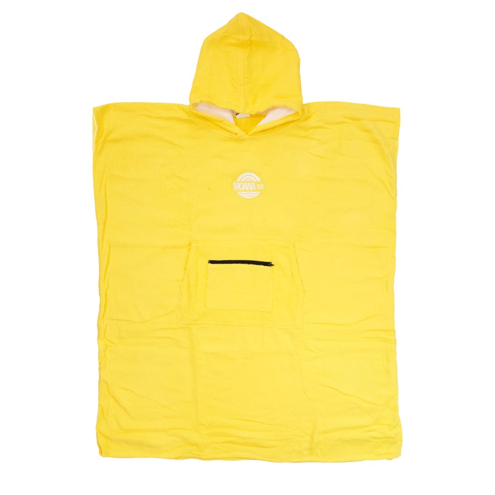 Towel Hoodie - Adults Cotton - Yellow