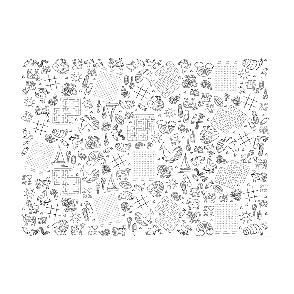 Colour-In Tablecloth