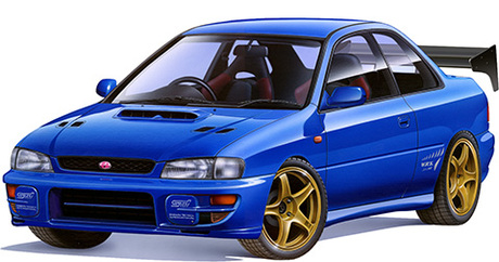 Fujimi 1/24 scale Subaru Impreza Sti Version VI (GT with Wing) (ID-327)