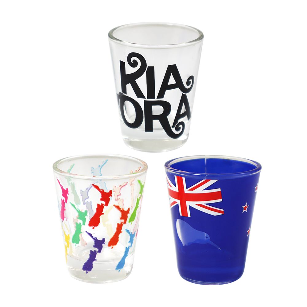 Shot Glass NZ Kiwiana