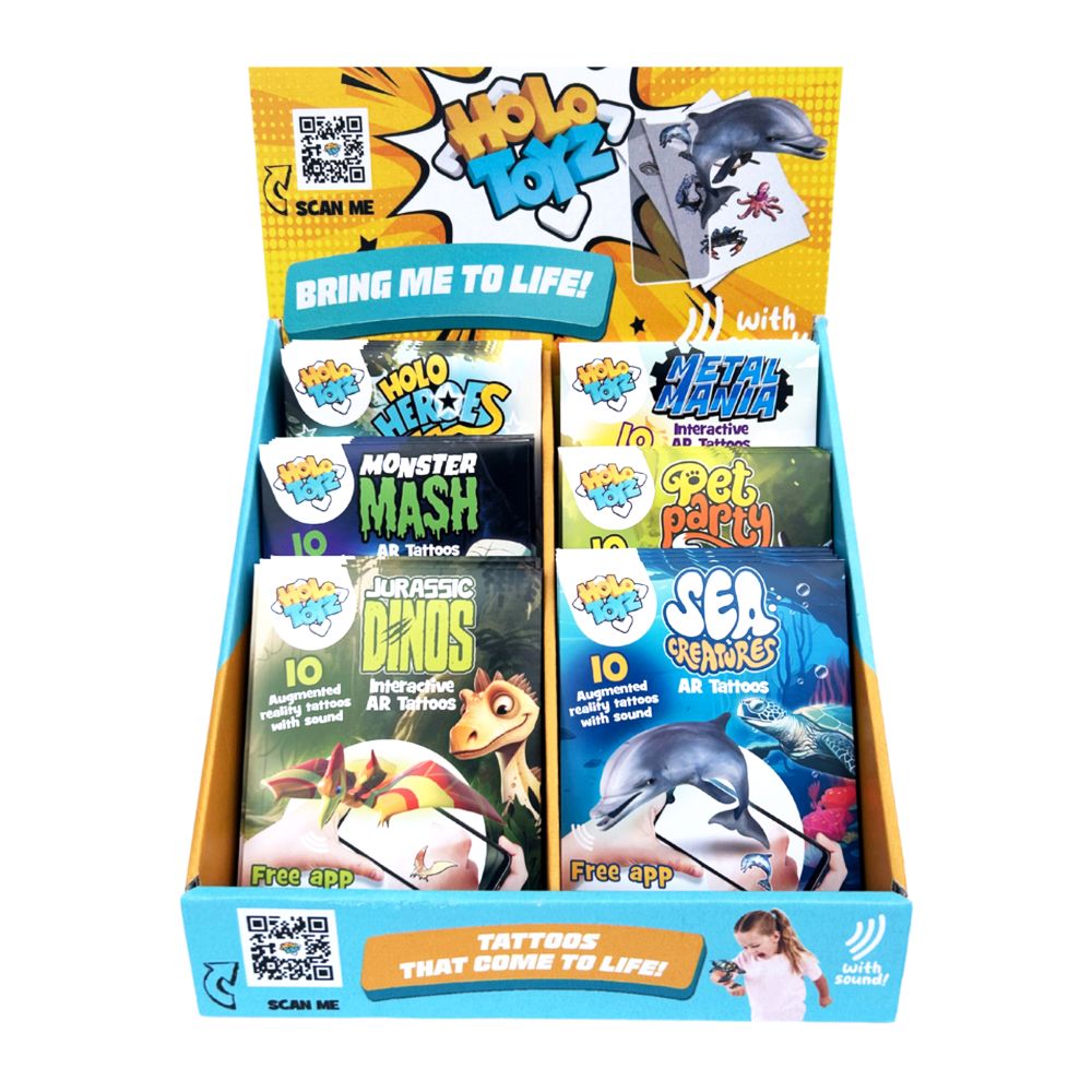 Interactive tattoo 10pc