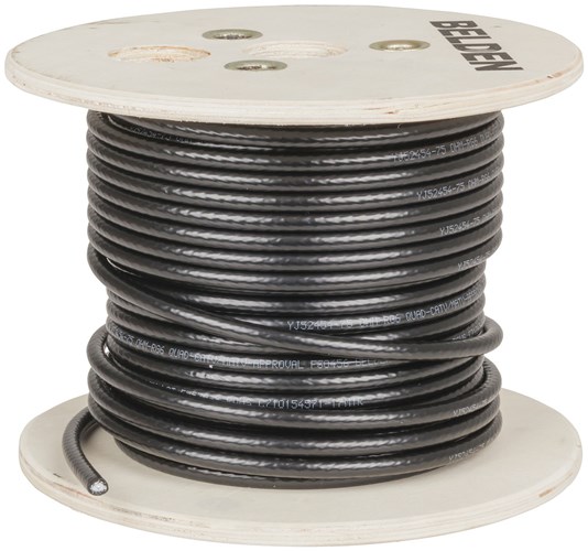 CABLE COAX 75R RG6 QUAD SCRN 30M RL BELD