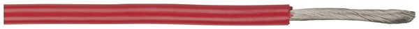 CABLE AUTO/MNE TINNED 25A RED - PER METRE