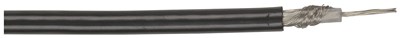 CABLE COAX 50R RG58C/U BLK - PER METRE