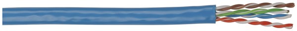 CABLE CAT5E BLU SOLID - PER METRE