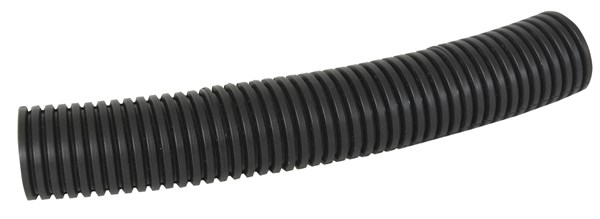 TUBE LOOM 19MM SPLIT BLK 2M