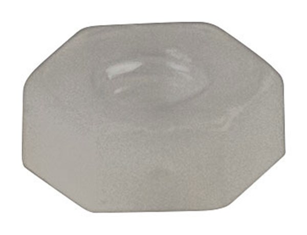 NUT NYLON M3 WHT PK10