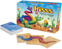 Hiss - The colourful snake making tile game.
