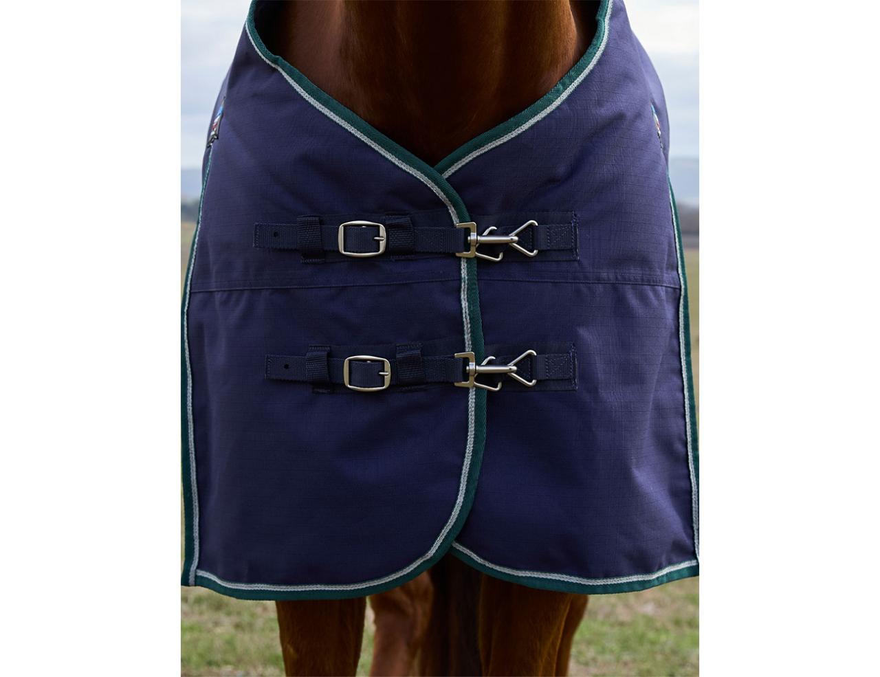 Weatherbeeta Comfitec Plus Dynamic Combo 100gm Navy/Forest Green 4'9