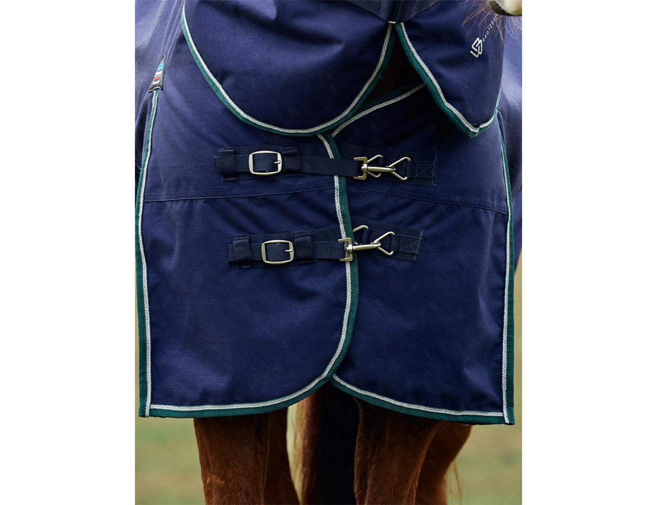 Weatherbeeta Comfitec Plus Dynamic DAN 0gm Navy/Forest Green 4'3