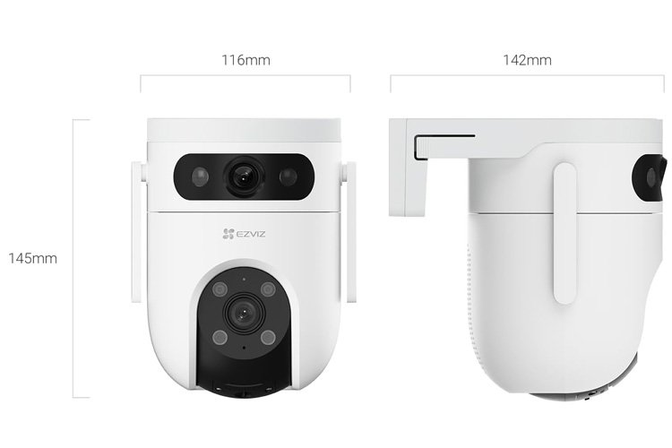 EZVIZ Smart Home Camera Dual 3K