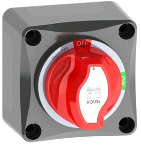 BATT ISOLATOR SWITCH 2POS 275A W/AFD
