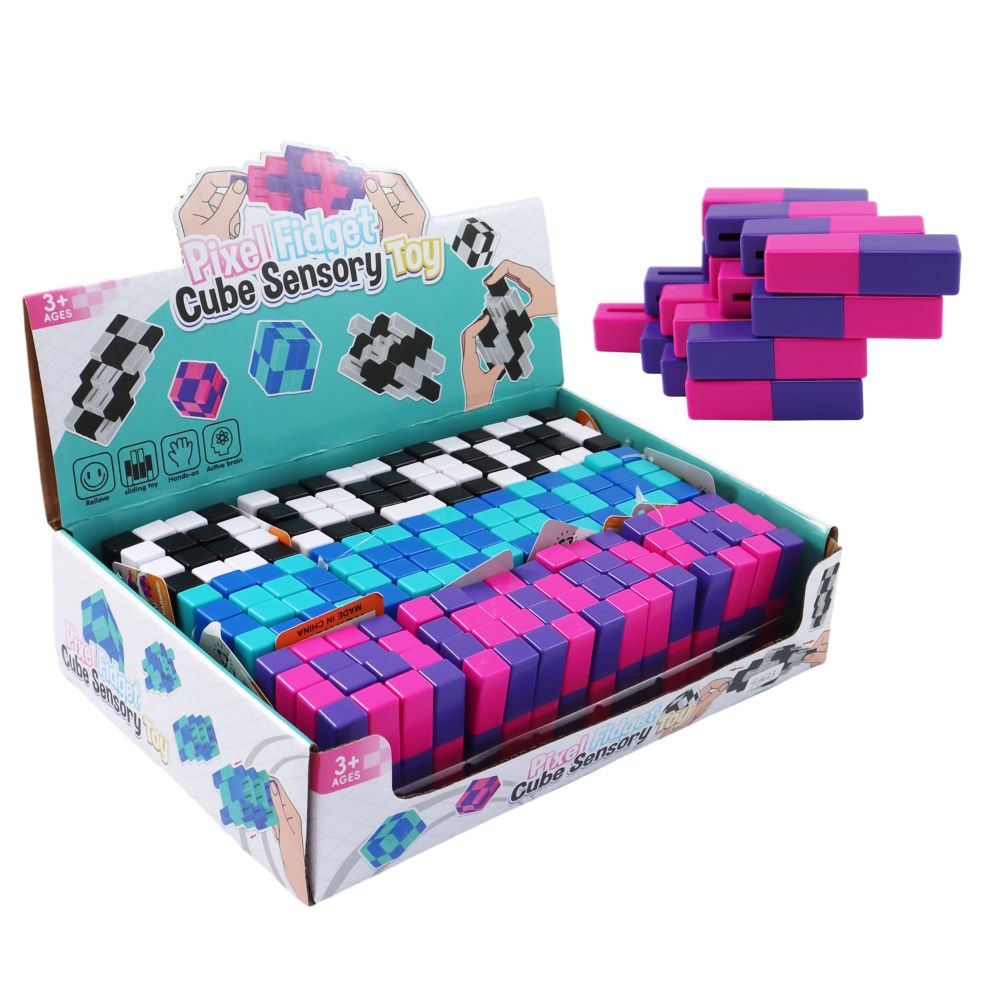 Infinite Fidget Cube Asst Clrs