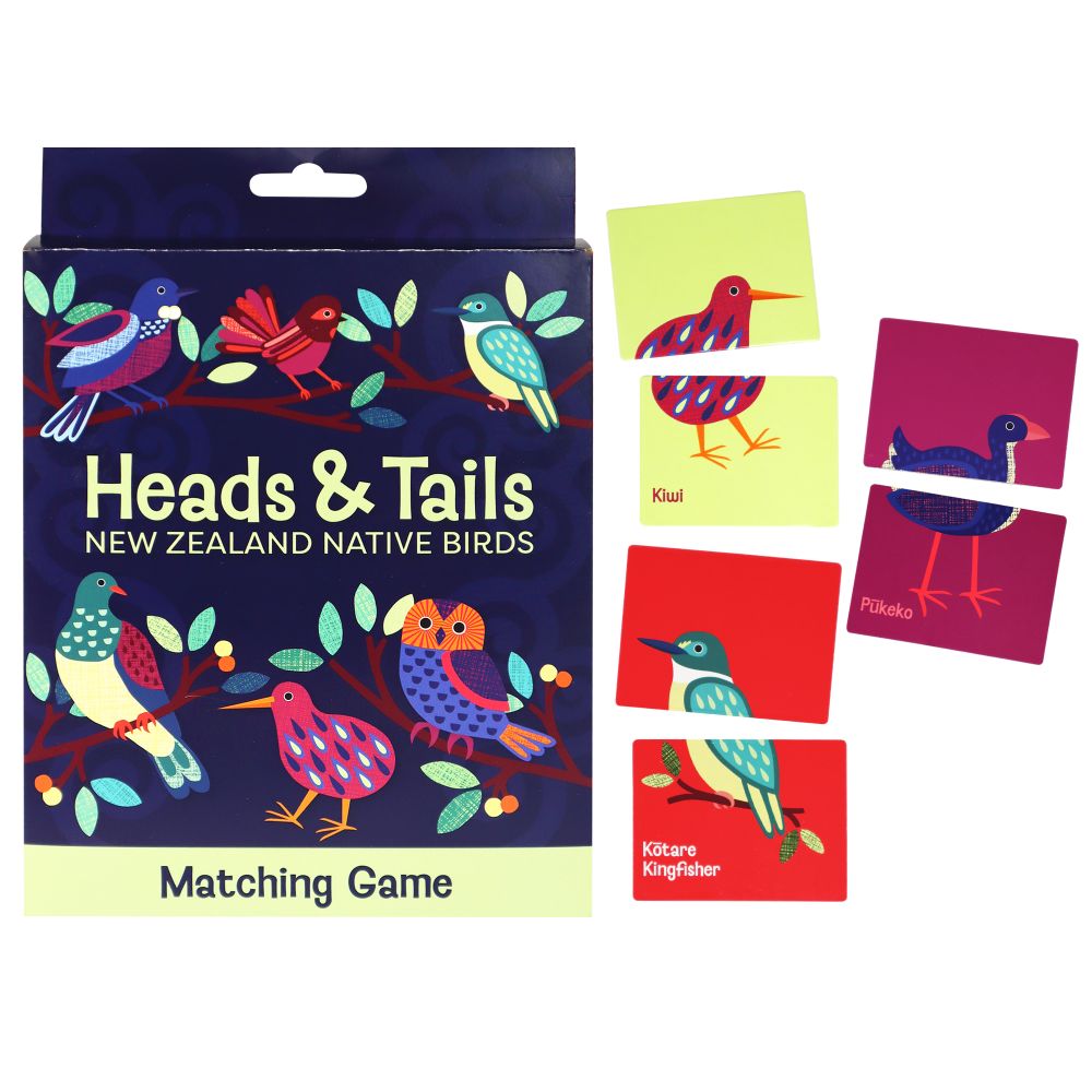 Heads & Tails NZ Matching Game Set