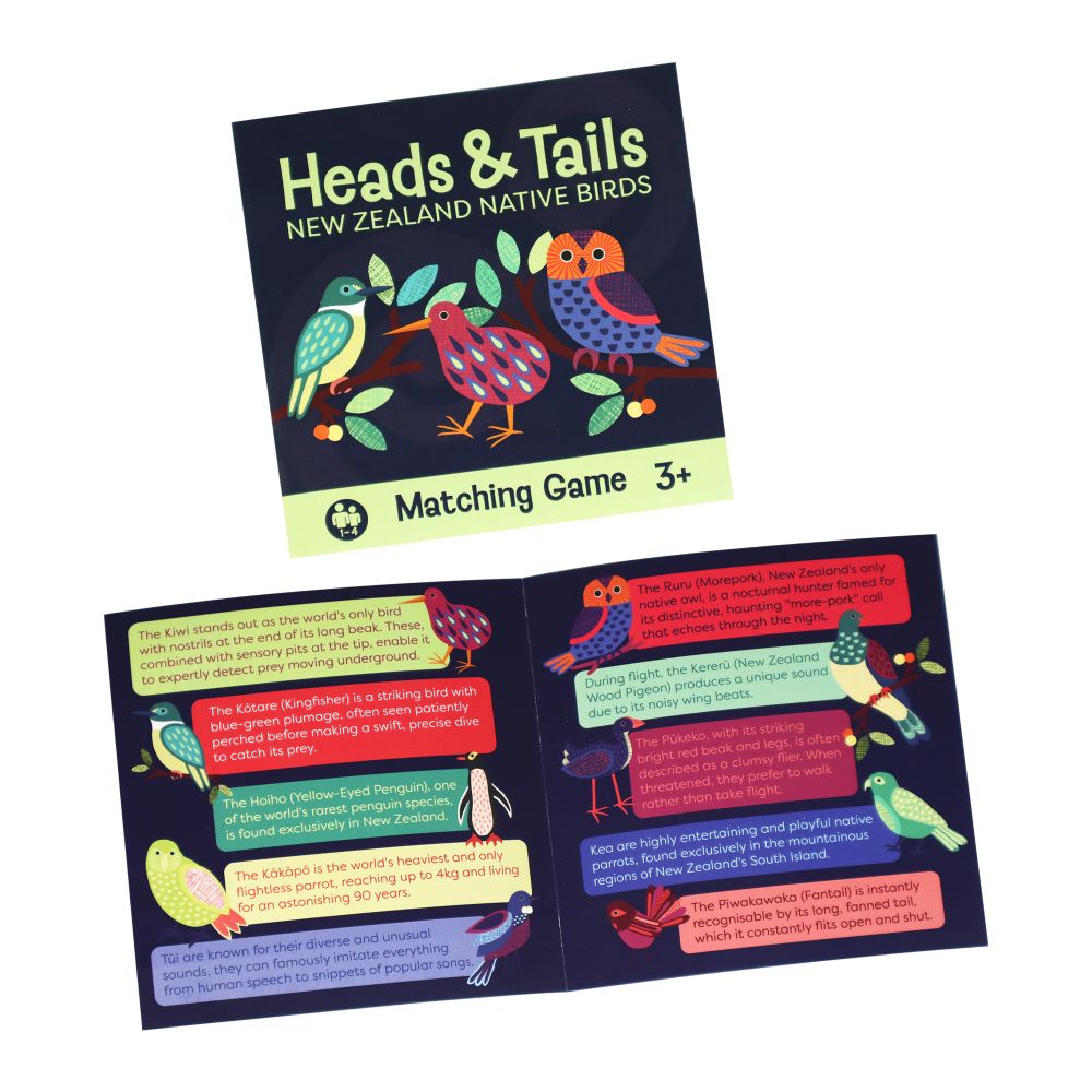 Heads & Tails NZ Matching Game Set