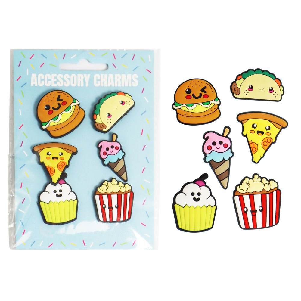 Charms Soft Fast Food Faces 6pc