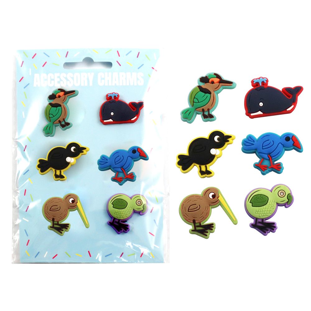 Charms Soft NZ Wildlife 6pc