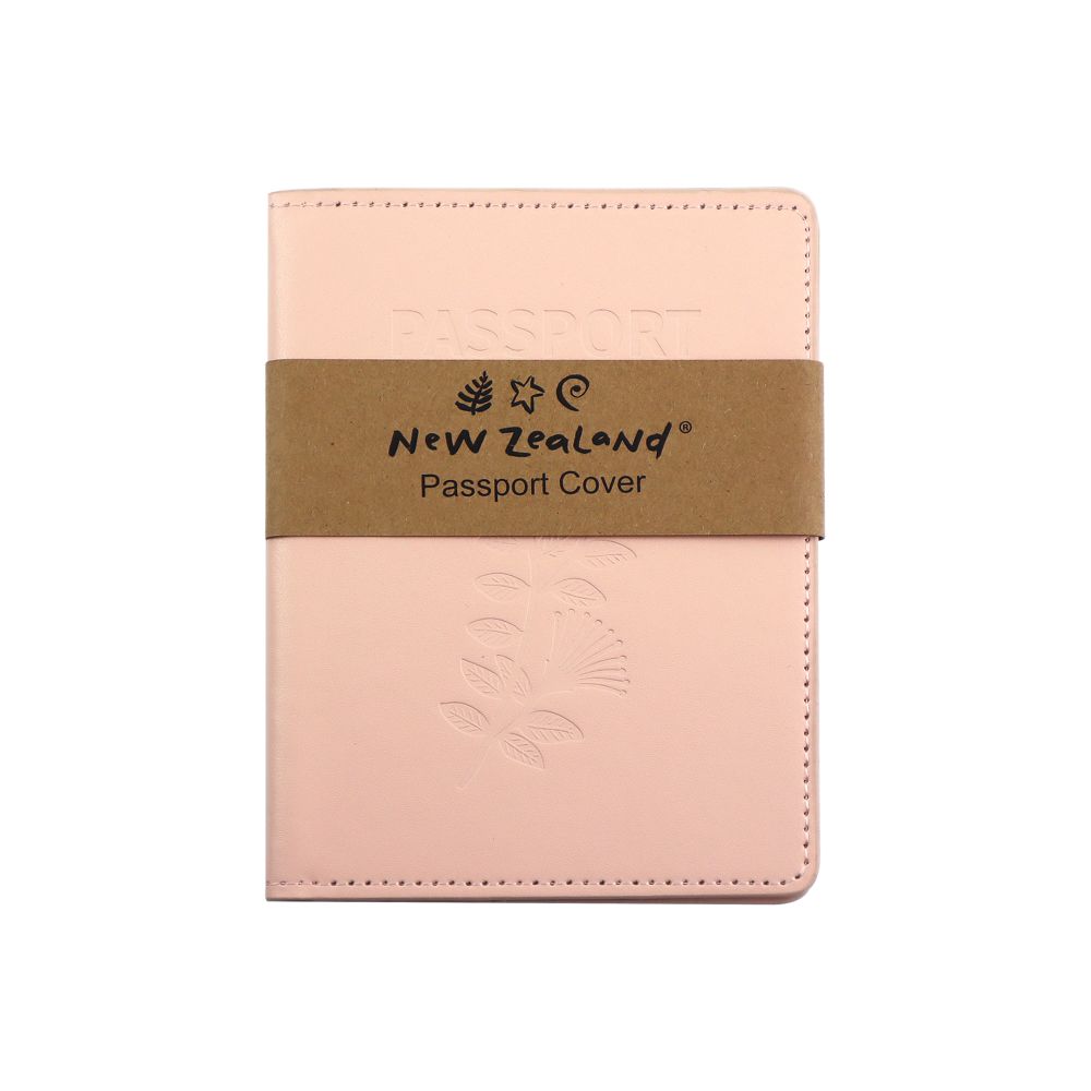 Passport Holder NZ Pohutukawa Pink