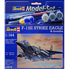 Revell 1:144 F-15E Strike Eagle & Bombs with paints