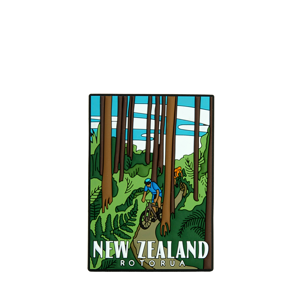 Rotorua- Silicone New Zealand Magnet