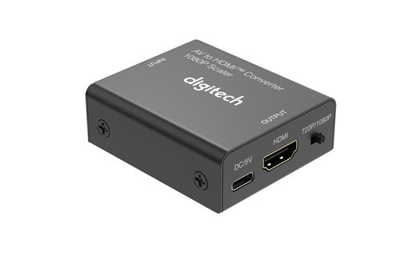 CNVTR COMPOSITE AV - HDMI 1080P SCALER