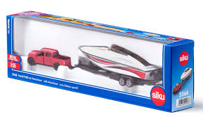 SIKU 2568 1:55 Ford F150 with Motorboat
