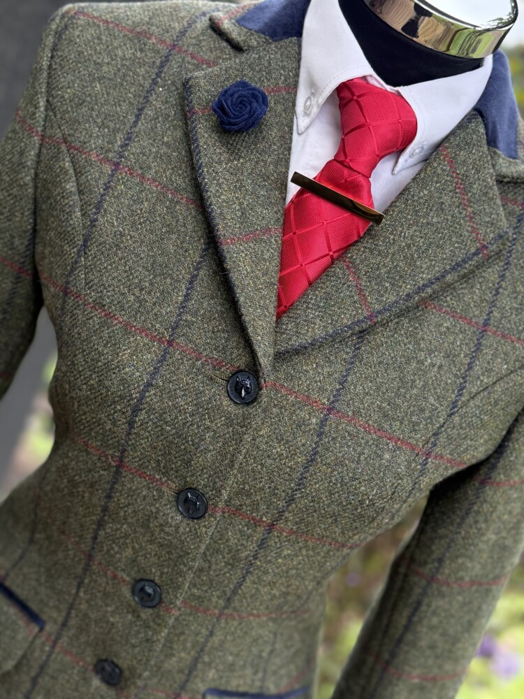 LP Designs Australia Child’s Olive Tweed Jalapeño Jacket Size 12