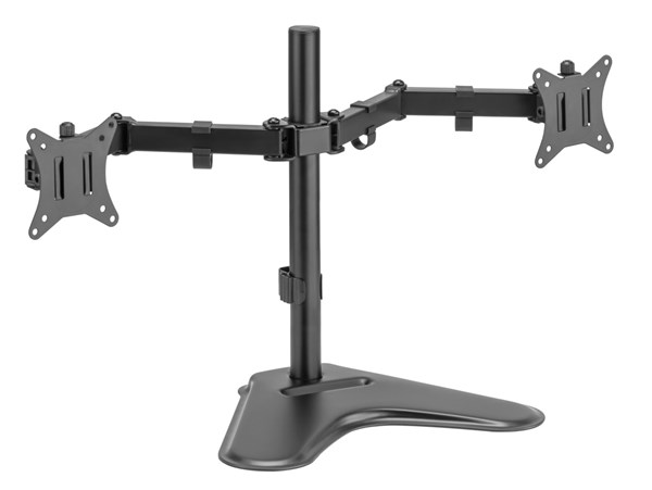 STAND PC MONITOR DESK DBL TLT/SWV 9KG
