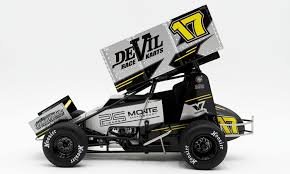 ACME 1:50 2025 #17 Monte Motorsports Sprint Car - Cory Eliason
