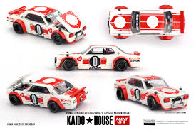 Mini GT 1:64 Kaido House Nissan Skyline 2000 GT-R (KPGC10) Kaido Works V2